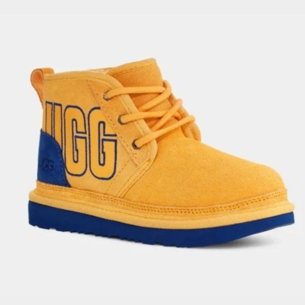 Ugg Kids Nemuel Graphic Outline‎ Chukka Boot - NWOT